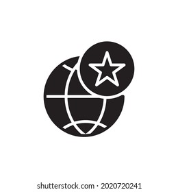 Star Related icons symbol vector elements for infographic web