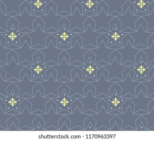 star repeating seamless pattern for kids clothing