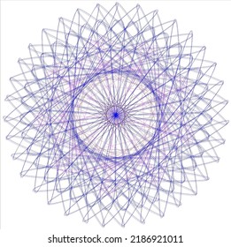 Star scribbled in different colors.