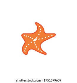 Star sea vector icon illustration design template