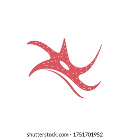 Star sea vector icon illustration design template