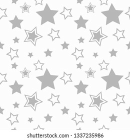 star seamless abstract geometric pattern