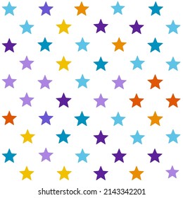star seamless pattern，vector background texture