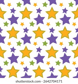 Star Seamless Geometric background. Endless Star pattern. EPS vector illustration