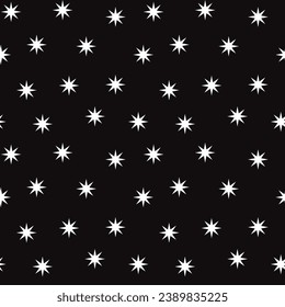 patrón sin costuras estrella. vector de 8 estrellas. fondo de estrella