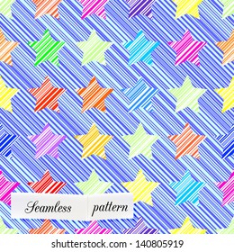 star seamless pattern can be used for wallpaper, website background, textile printing