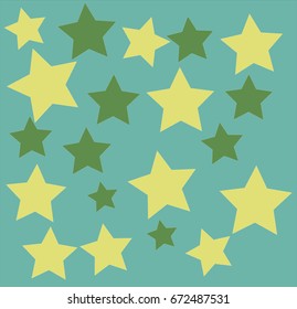 Star seamless pattern .for design fabric, backgrounds, wrapping paper, package