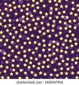 Patrón ininterrumpido de estrella sobre fondo blanco. Diseño de impresión de papel. Ilustración de vector retro abstracta. Tejidos, tejidos, envolturas a la moda. Decoración moderna del espacio.