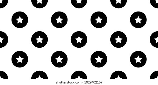star seamless Pattern polka dot isolated vector wallpaper background