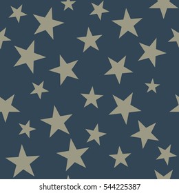 Star seamless pattern. Repeating star background