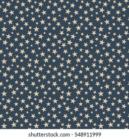 Star seamless pattern. Repeating star background