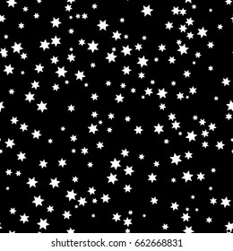 Star seamless pattern. Seamless pattern with stars.
