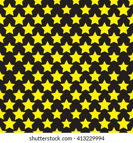 Star Seamless Pattern. Vector Illustration