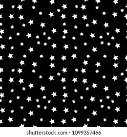 Star seamless pattern.Design template for wallpaper,fabric,wrapping,textile