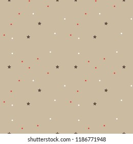 Star seamless pattern.Design template for wallpaper,fabric,wrapping,textile