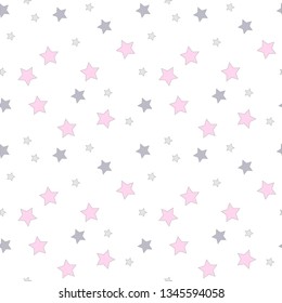 Star seamless pattern.Design template for wallpaper,fabric,wrapping,textile