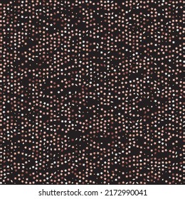 Star Sequin Confetti on Black Background. Vector Gold Glitter. Falling Particles on Floor. Isolated Flat Birthday Card. Golden Stars Banner. Christmas Party Frame. Voucher Gift Card Template.