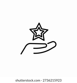 star service icon sign vector