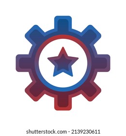 star service logo element design template icon