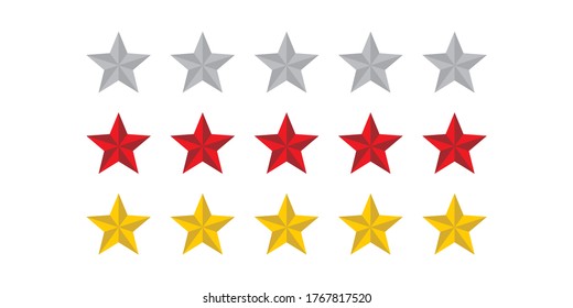 star set icon vector eps