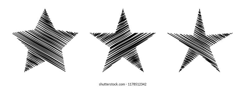 star set - Vector icon collection, symbol for design