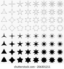 Star set - vector version