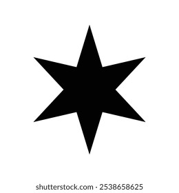 Forma de estrella. Diseño de Vector de signo fresco Abstractas. Plantillas para el diseño de iconos, carteles, proyectos, Anuncios, logotipos y tarjetas de visita y otros 