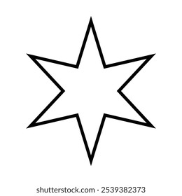 Star shape. Abstract cool  sign vector design. Templates for icon design, posters, projects, banners, logo, and business cards and others 