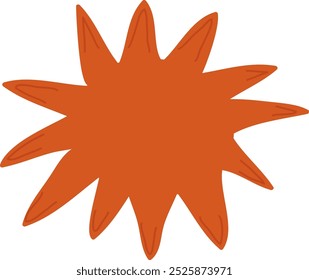 Star Shape Banner Vector Illustration