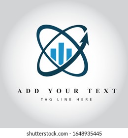 Diseño de logotipo empresarial con forma de estrella y arte vectorial de ilustración 