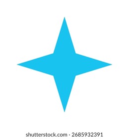 Icono de la decoración de la forma de la estrella Diseño de ilustración de Plantilla