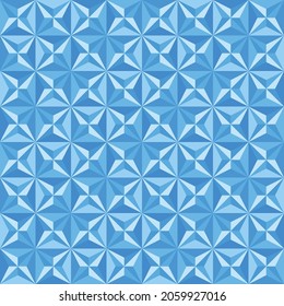 Star shape geometric pattern vector design, geometric figure texture for backgrounds