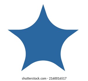 Star shape, star icon element vector illustration