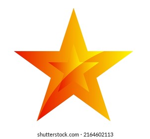 Star shape, star icon element vector illustration