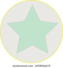 ICONO DE FORMA DE ESTRELLA PARA ARCHIVO EPS 