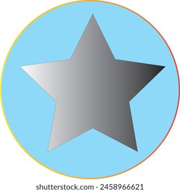 STAR SHAPE ICON FOR EPS FILE 