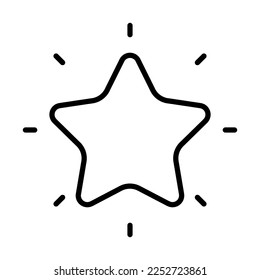 Star Shape Icon Logo Design Vector Template Illustration Sign And Symbol Pixels Perfect