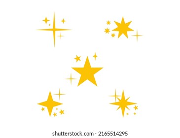 star shape icon or symbol design