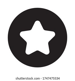 Star shape silhouette style icon design, Night bedtime sky space nature science celestial galaxy and astrology theme Vector illustration