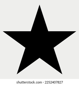 Ilustración vectorial de Star Shape