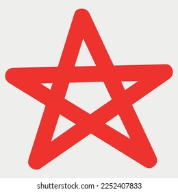 Star Shape Symbol vector illustration