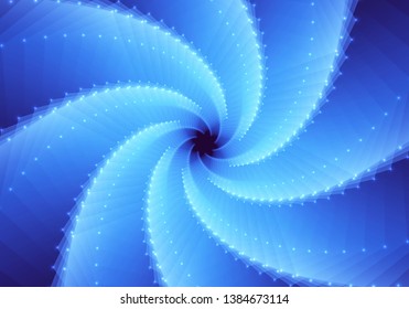 Star shape vortex, whirlpool spiral composition.