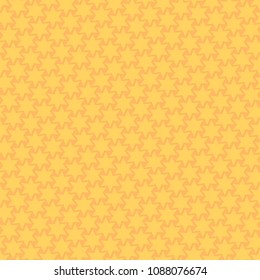 star shapes. vector seamless pattern. abstract geometric background. yellow background