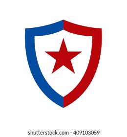 Star and Shield Logo