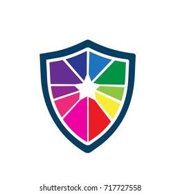 star shield paint logo
