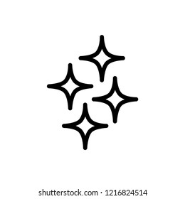 star shining icon vector template