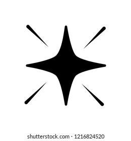 star shining icon vector template