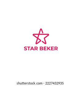 Star Sign Logo. Illustration Vector Work