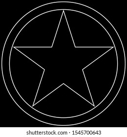 star sign magic suitable for skill effect texture in game development, Vector EPS.10
