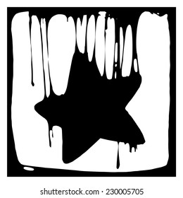 star silhouette in the grim frame